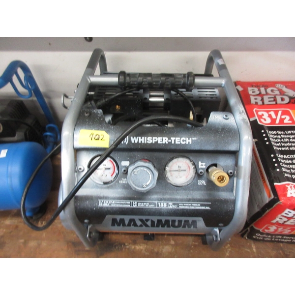 Maximum Whisper-Tech 2 Gallon Compressor