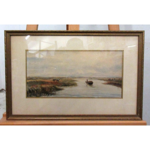 Framed & Matted Art - Unknown Artist 