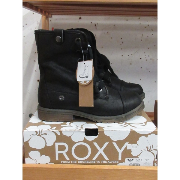 Girl's New Roxy RG Bruna Boots - Black Size 5