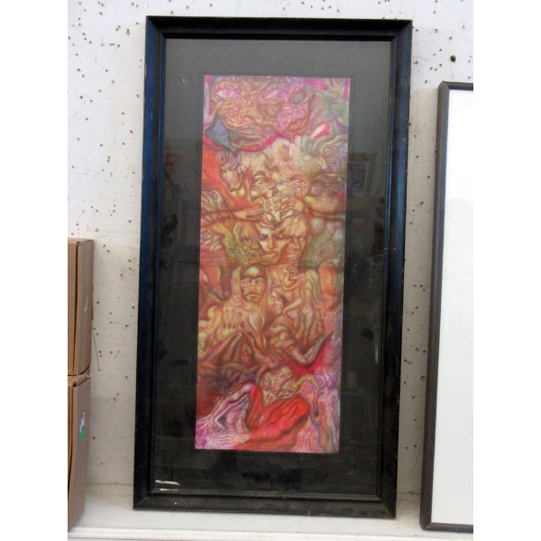 1988 Original Alejandro Romero Signed Art Work