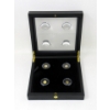 Image 1 :  4 Coins x .5 Gram .9999 Fine Gold Coin Set 