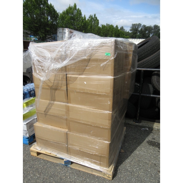Skid of New Boxes Child Size Disposable Face Masks