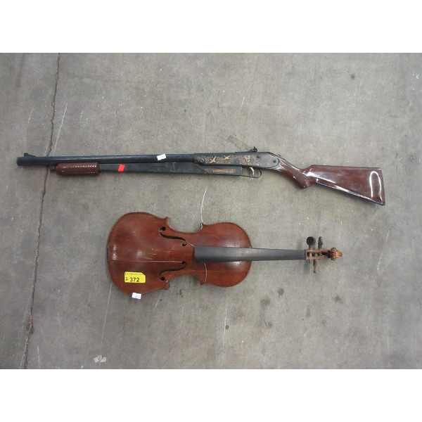 Daisy Pump BB Gun & Violin - Preowned - As Is