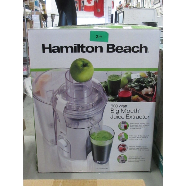 Hamilton Beach Big Mouth Juice Extractor