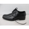 Image 2 : 5 New Pairs of Boy's Black Dress Shoes in Boxes