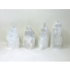 Image 1 : 4 Selenite Healing Towers - Tallest is 6"