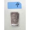Image 1 : 1 Oz .999 Silver Johnson Matthey Pre-Letter Serial Numbered Bar 