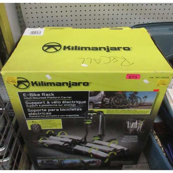 Kilimanjaro E-Bike Rack in Box 