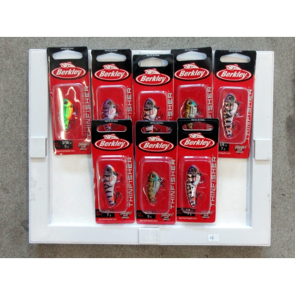 8 New Berkley ThinFisher Blade Bait Lures