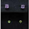 Image 1 : 2 Pairs New Gemstone Earrings 