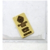 Image 1 : 1/100 Oz .9999 Fine Gold Scottsdale Lion Mint Bar 
