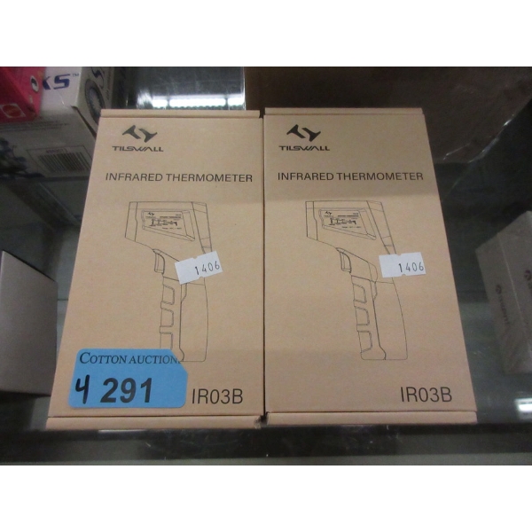 4 New Tilswall Infrared Thermometers - Model: IRO3B