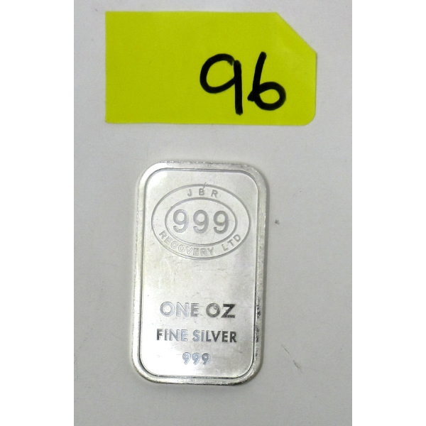 1 Oz .999 Silver Asahi Mint Bar 