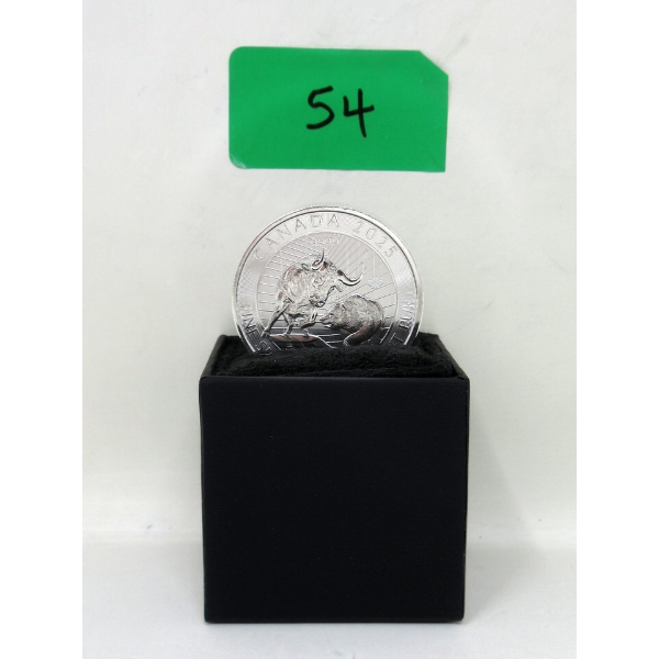 2 Oz .9999 Silver 2025 Bull/Bear Coin 