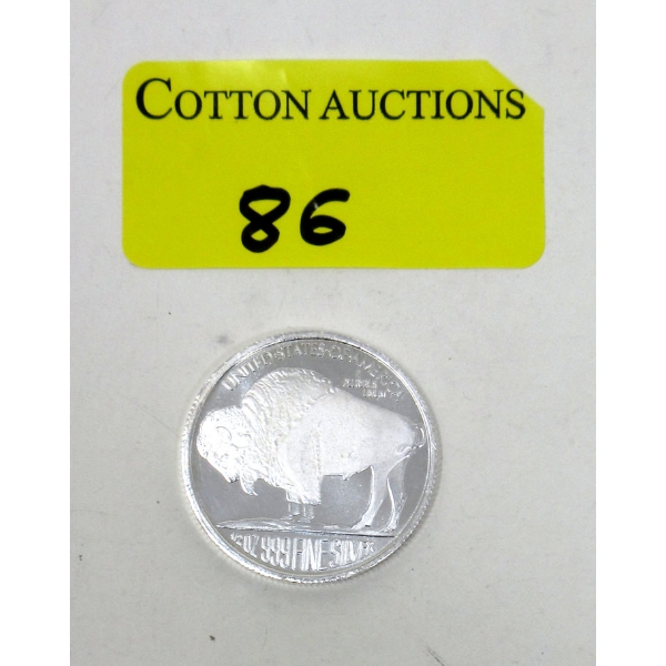 1/2 Oz .999 Silver Liberty Art Round 