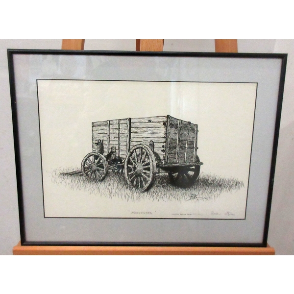 Brian Styles Limited Edition Print - "Harvested" 