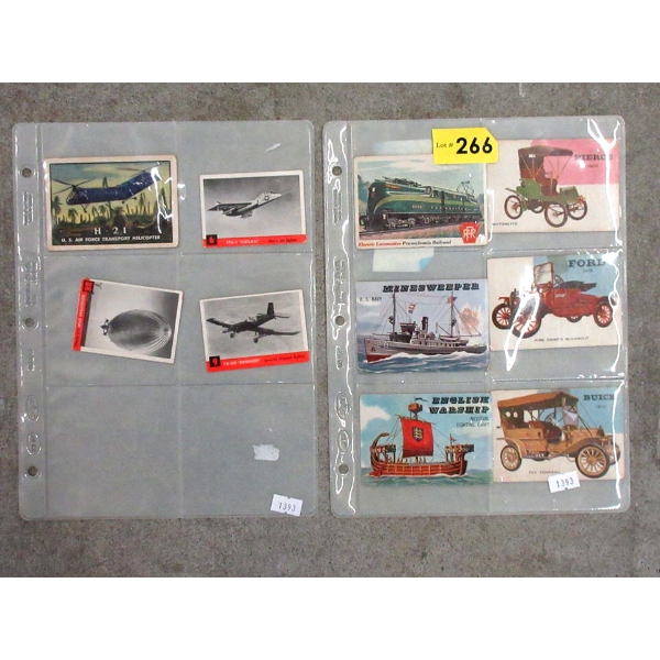 Ten Assorted 1950s Topps Trading Cards 