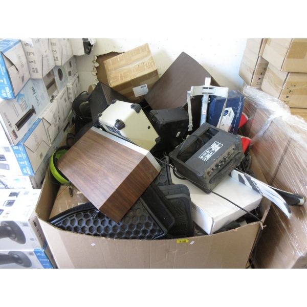 Skid of Assorted Storage Locker Goods