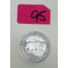 Image 1 : 1 Oz .999 Silver 2013 African Wildlife Elephant Coin 