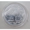 Image 1 : 1 Oz .999 Silver Indigenous/Buffalo Round 