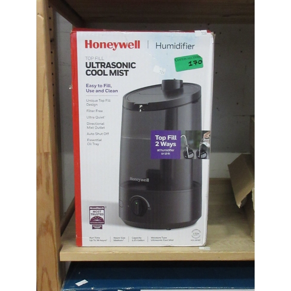 Honeywell Ultrasonic Cool Mist Humidifier