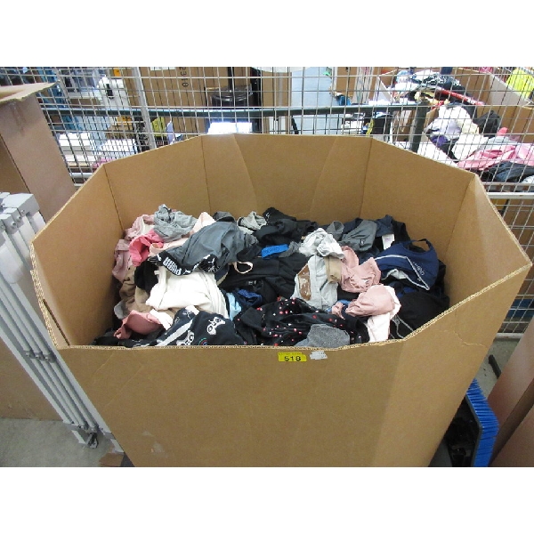 Skid of Overstock and Customer Return Clothing