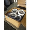 Image 1 : Box of 37 White Stroller Wheels