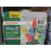 Image 1 : 3 Sets of Sylvania Stay-lit LED Multicolour C6 String Lights
