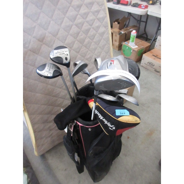 Ping, Taylor Made and Calloway Golf Set with Bag