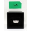 Image 3 : Men's 14 KT Gold .42 Carat Diamond Ring - Size 11
