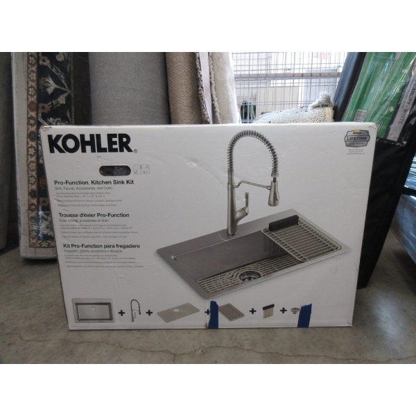 Kohler Pro-Function Kitchen Sink Set in Box