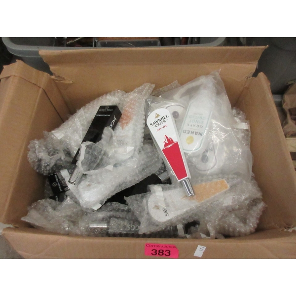 Box of 30 Assorted New Wine Tap Handles