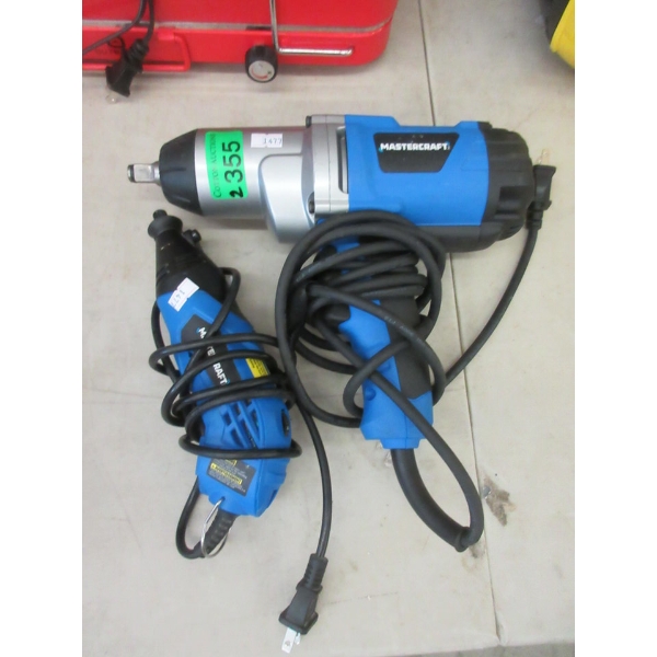 Mastercraft 1/2 Impact Wrench & Rotary Tool