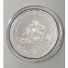Image 1 : 1 Oz .999 Silver 1993 White Pass/Yukon Route Round 