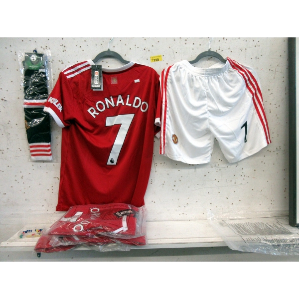 5 New #7 Ronaldo  Manchester United  Soccer Sets