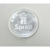 Image 1 : 1 Oz .999 Silver Sprott Inukshuk Motif Round 