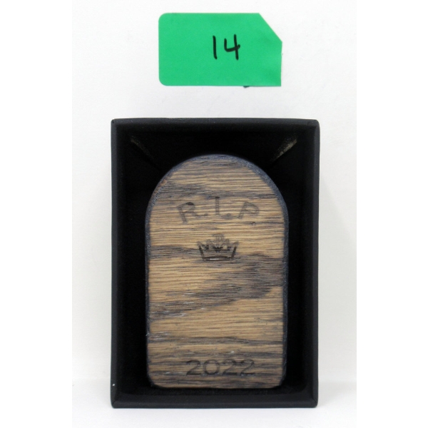 2 Oz .999 Silver 2022 RIP Tombstone Numbered Bar 