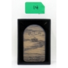 Image 1 : 2 Oz .999 Silver 2022 RIP Tombstone Numbered Bar 