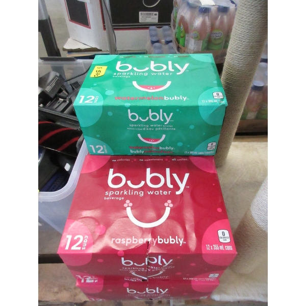 5 Cases of Bubly Sparkling Water