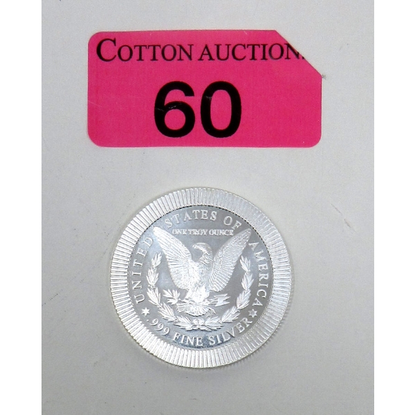 1 Oz .999 Silver E.Pluribus.Unum Round 