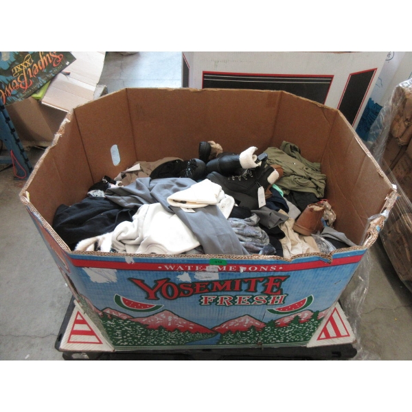 Skid of Overstock & Customer Return Clothing - As Is