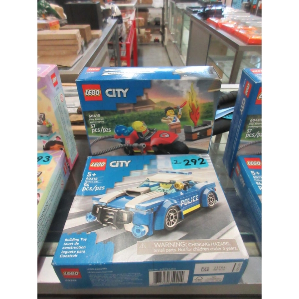 2 New LEGO City Building Toy Sets