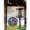 Image 1 : Pack of 5 Solar LED Pathway Lights - Black Finish