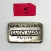 Image 1 : 10 Oz .999+ Silver Engelhard Serial Numbered Bar 