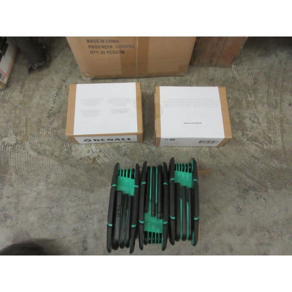 3 New Sets of  Denali Hex Key Sets - SAE