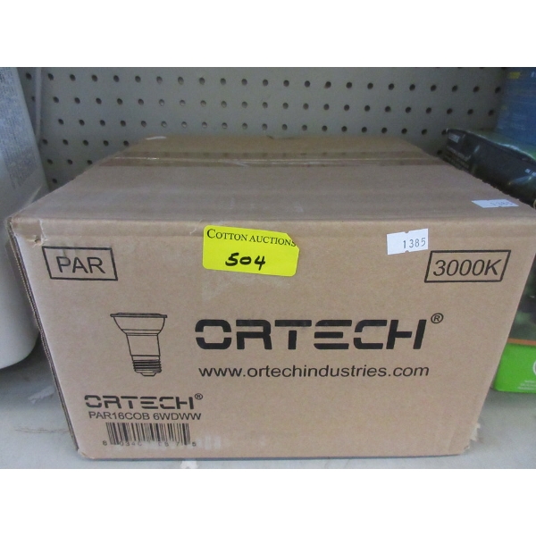 Case of 50 New Ortech PAR16COB LED Bulbs