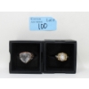 Image 1 : 2 x Sterling Silver Estate Rings 