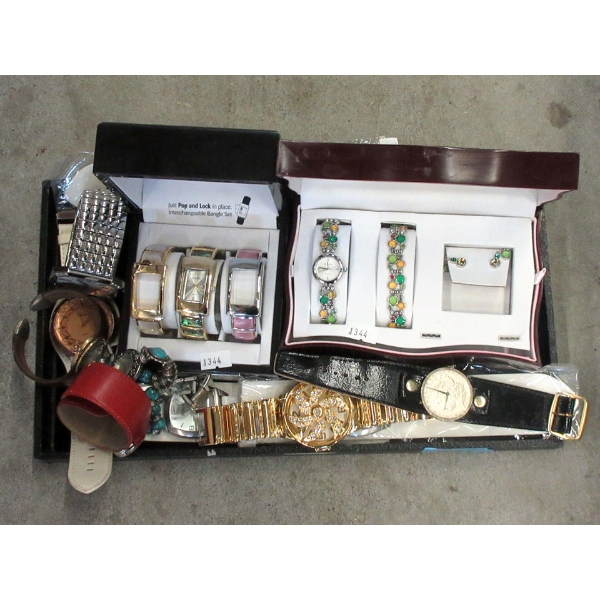 Lot of 12 Watches and Watch Sets - New & Preowned
