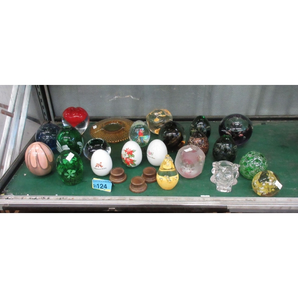 21 Collectible Globes, Orbs & More - Variety of Materials
