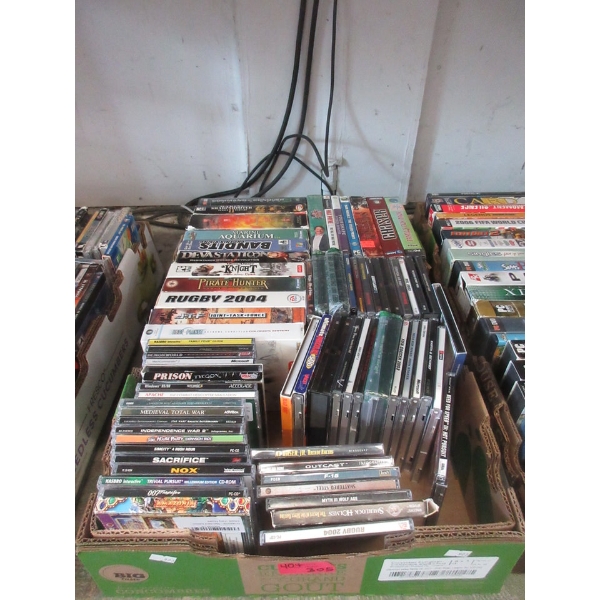 40+ Assorted PC Games - Preowned - As Is